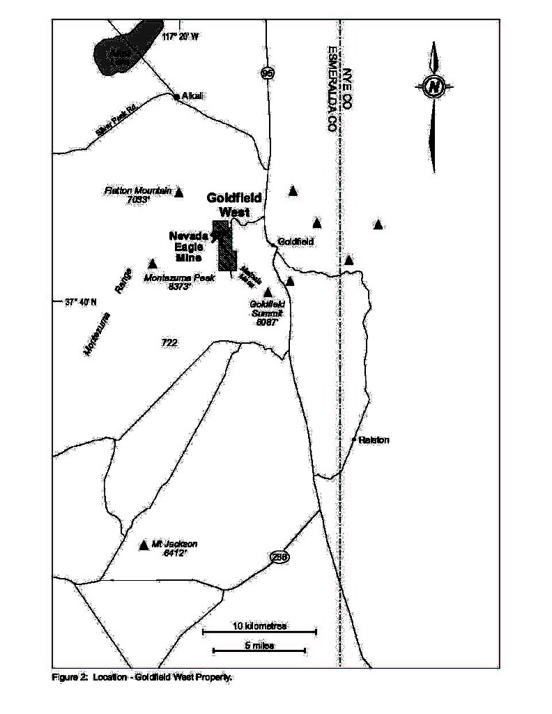 West Goldfield, Nevada Minquest Limited
